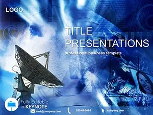 Satellite Receiver Keynote Templates - Download Presentation
