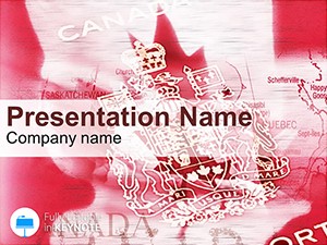 Flag of Canada and the coat Keynote themes