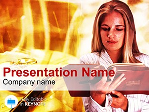 Student Learning Keynote Template Presentation