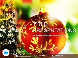 Christmas Tree Decorating Keynote Template