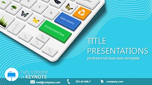 Free Eco Online Keynote template and Themes