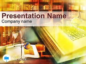 Secrets of knowledge Keynote Template