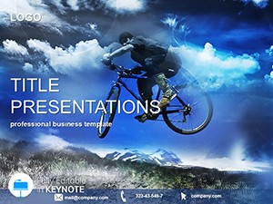 Mountain Biking Keynote Template for Presentation