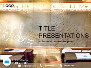 School classes Keynote Template