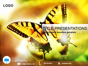 Butterfly Keynote Template