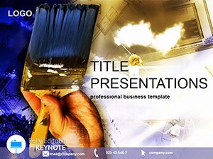 Renovated apartments Keynote Template