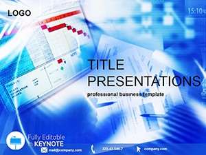 Operating schedule Keynote Template