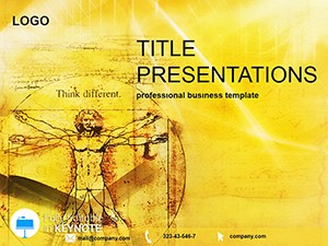 Human Figure Keynote Template | Presentation Design Download