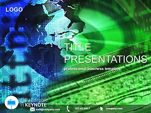 Internet access Keynote Template