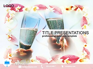 Congratulations to the newlyweds Keynote Template