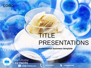 Ice cream Keynote Template