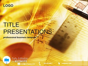 Architecture project Keynote templates