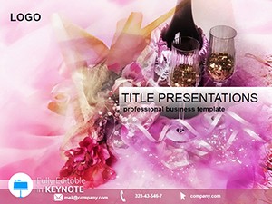 Wedding Card Keynote Template: Presentation