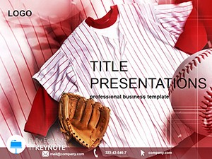 Clothes baseball Keynote Template