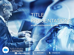 Business Partnership Keynote Template: Presentations