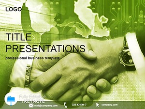 Businessmans Guide to Successful Deal Keynote Templatee: Presentation