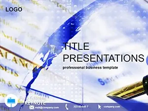 Legal Document Preparation Keynote Template: Presentation