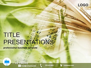 Bootstrap Stock Market Keynote template