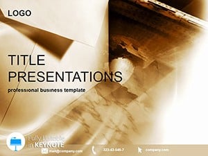 Email Services Keynote template