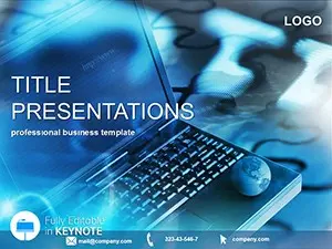 Internet Connection Keynote Template: Presentations
