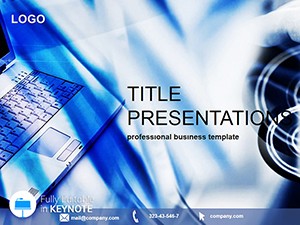 Notebook Keynote template