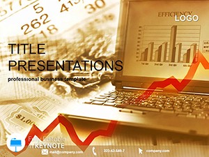 Financial Reports Keynote template
