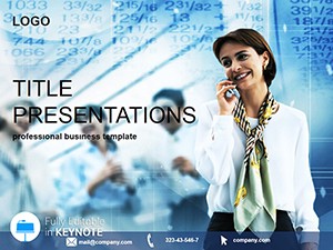Successful Business Leader Keynote Template Presentation