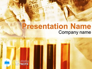 Chemical analysis laboratory Keynote Template