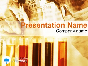 Chemical Analysis Laboratory Keynote Template