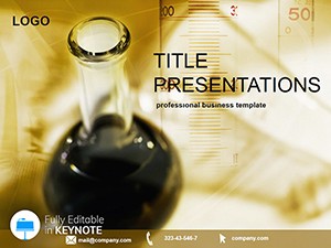 Chemical Bulb Liquid Keynote Template - Download Presentation