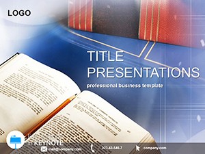 Download Education Books Keynote Template and Diagrams Presentation