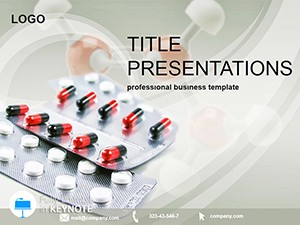 Medicines and tablets Keynote Template