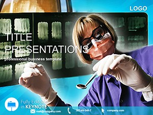 Teeth prosthesis Keynote Template