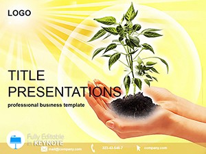 Rare Plants Keynote Template