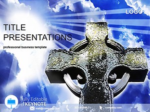 Celtic Cross Keynote Template - Design Presentation
