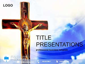 Cross and Religion Keynote Presentation Template