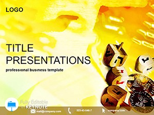 Jewish Tradition Keynote Template Presentation
