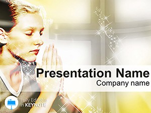 Pray to God Keynote Template Presentation