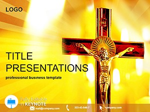 Crucifixion of Jesus Christ Keynote Template