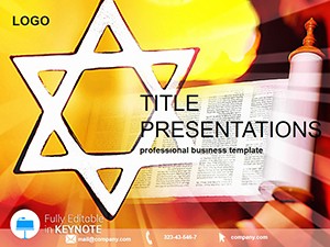 Jewish torus Keynote Template