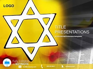Jewish faith Keynote Template