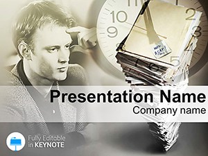 Document Management Keynote Template for Presentation