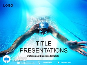 Swimming training Keynote Template