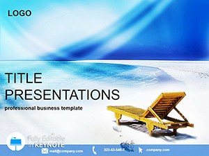 Beach and sea Keynote Template