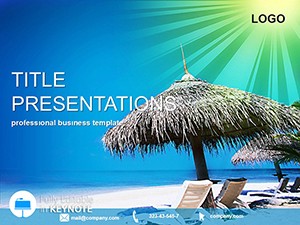 Exotic resort Keynote templates | Keynote themes