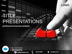 Recording Studio Keynote Template Presentation