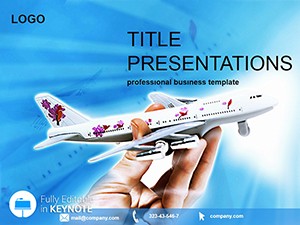Airline Tickets Keynote Template for Presentations