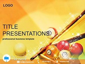 Billiard Template for Keynote Presentation