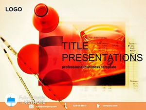 Laboratory Equipment Keynote Template for Presentation