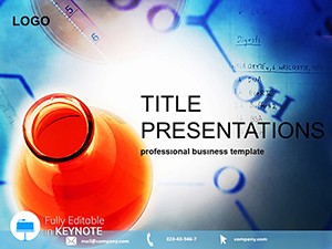 Chemical Industries Keynote Template - Professional Designs, Download Now